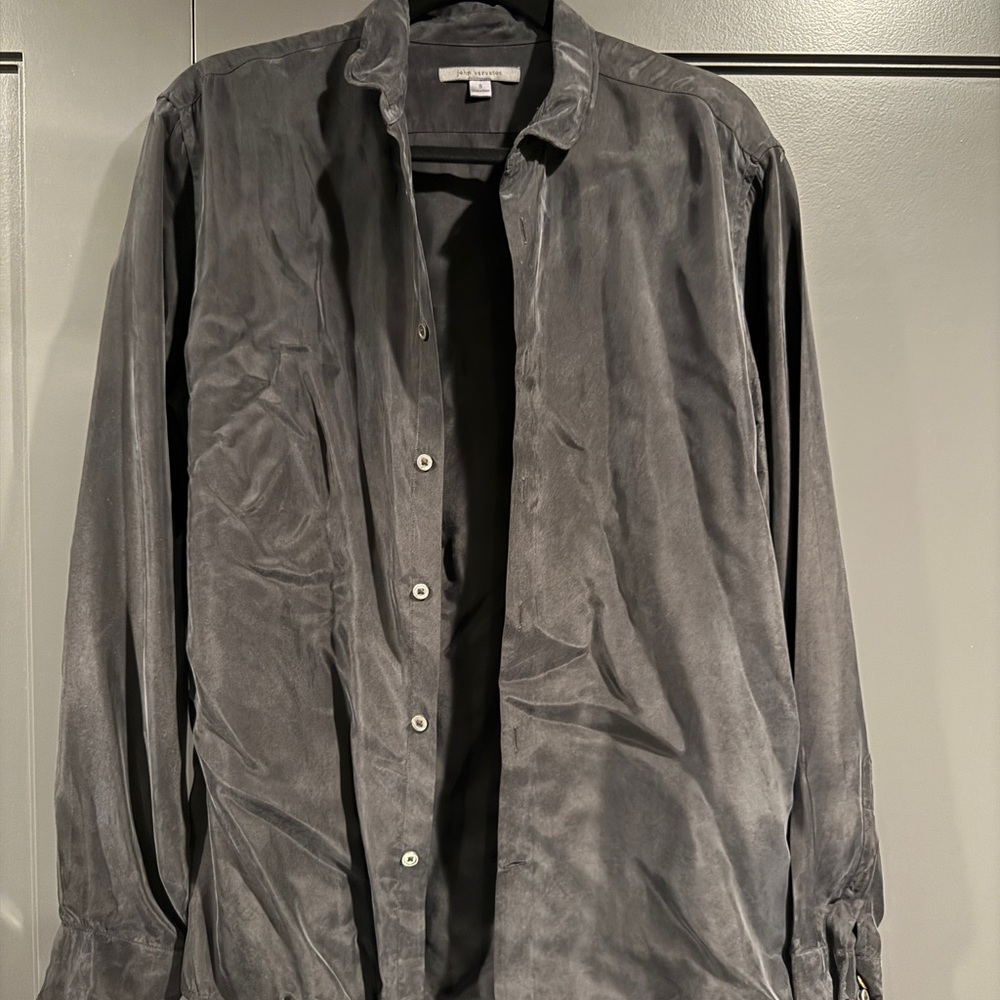 John Varvatos Charcoal Shirt